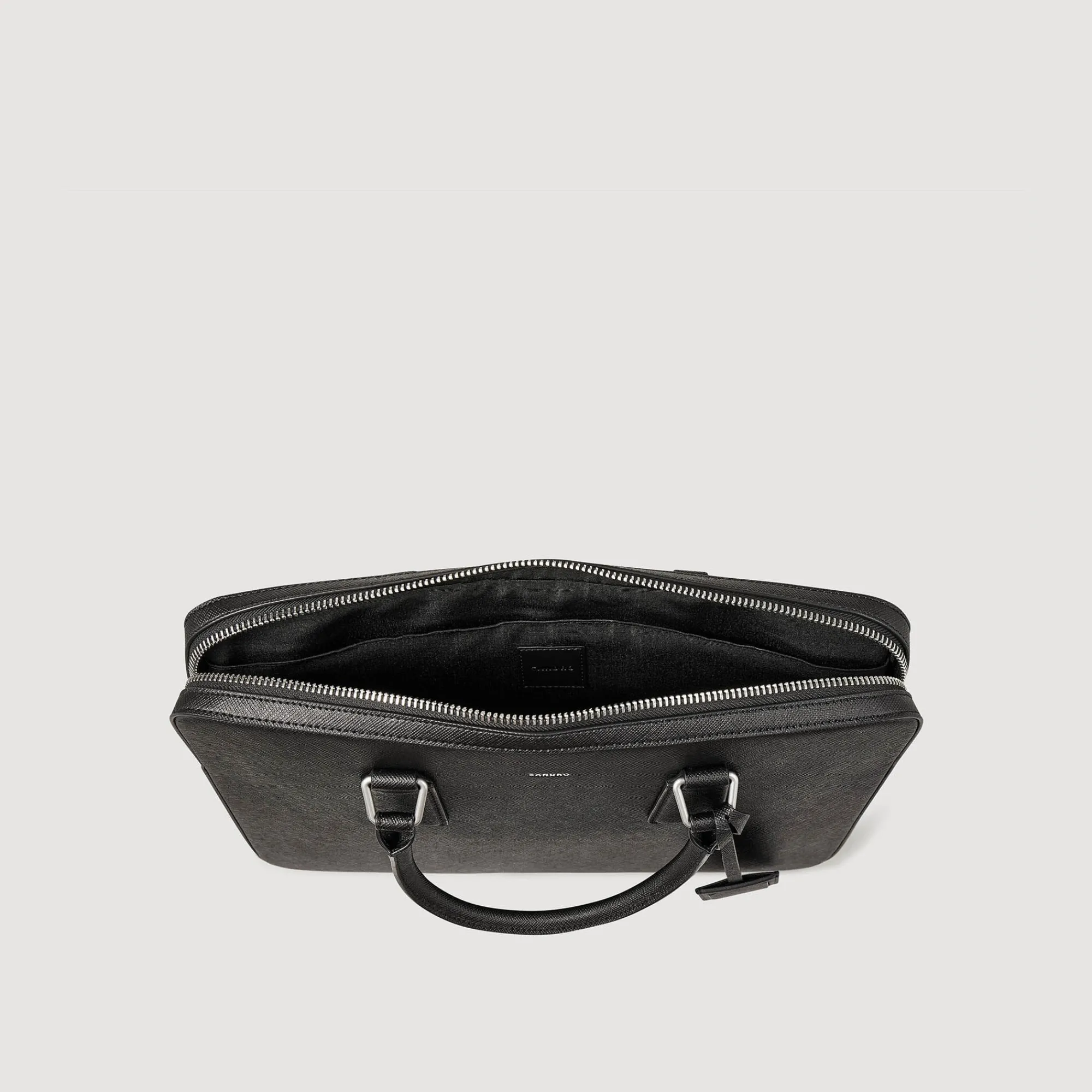 Sacs À Bandoulière|Sacs Business*SANDRO Briefcase Slim En Cuir Reconstitué