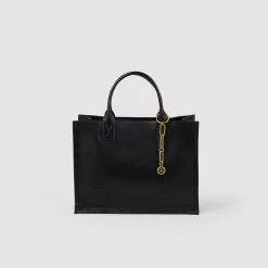 Sacs Porté Épaule|Sacs Cabas*SANDRO Cabas Kasbah Tannerie Certifiée Noir
