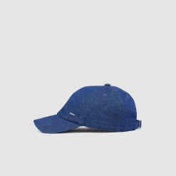 Casquettes & Bobs*SANDRO Casquette En Denim Marine