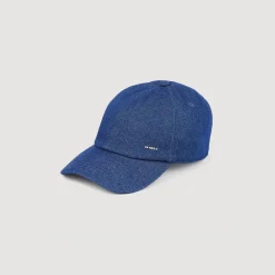 Casquettes & Bobs*SANDRO Casquette En Denim Marine