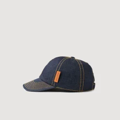 Casquettes & Bobs*SANDRO Casquette En Jean Marine
