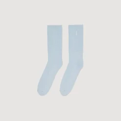 Chaussettes*SANDRO Chaussettes En Coton Bleu Ciel