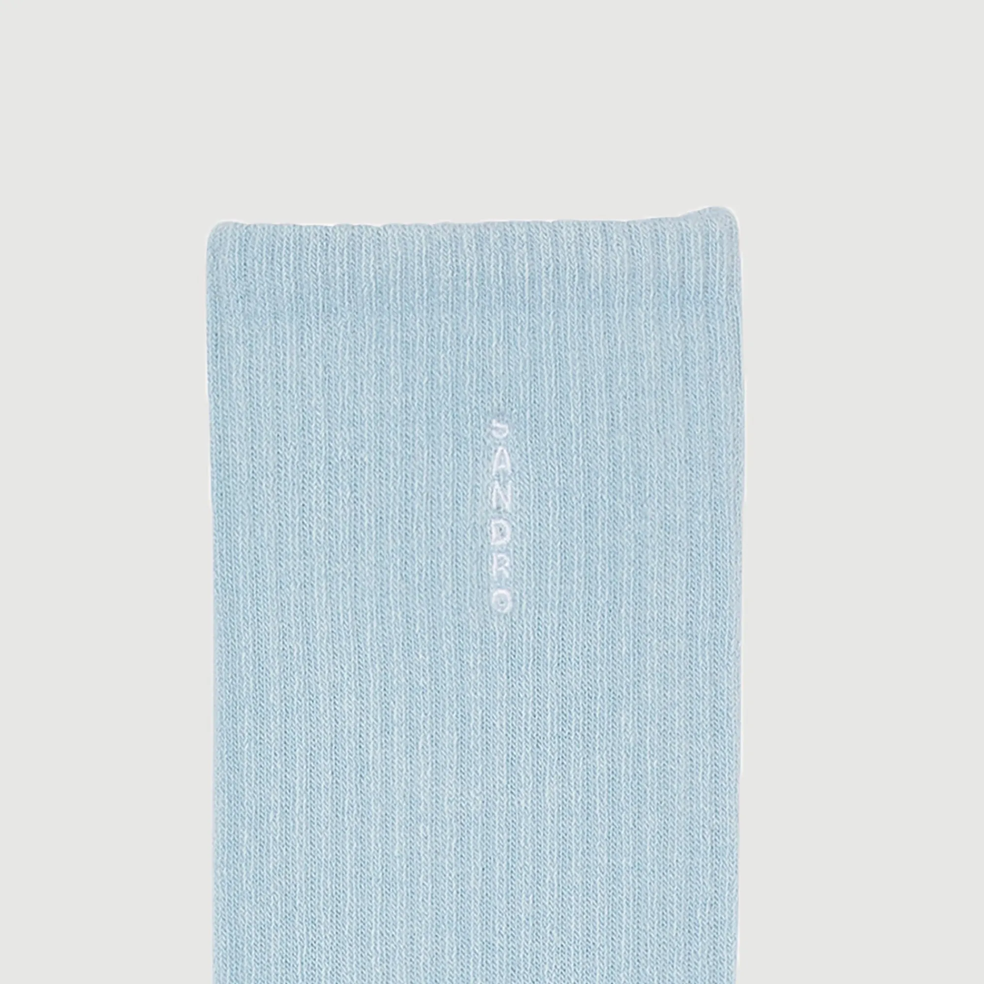 Chaussettes*SANDRO Chaussettes En Coton Bleu Ciel
