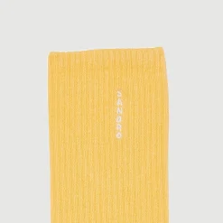 Chaussettes*SANDRO Chaussettes En Coton Jaune