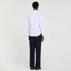 Chemises*SANDRO Chemise En Coton blanc
