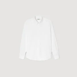 Chemises*SANDRO Chemise En Coton blanc