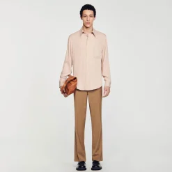 Chemises*SANDRO Chemise Fluide Rose