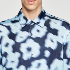 Chemises*SANDRO Chemise Oversize Bleu