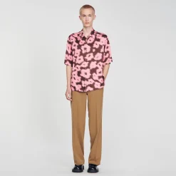 Chemises*SANDRO Chemise Oversize Rose