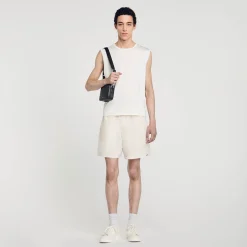 T-Shirts & Polos|Pulls & Gilets*SANDRO Débardeur En Maille Fine Ecru