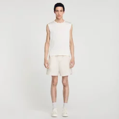 T-Shirts & Polos|Pulls & Gilets*SANDRO Débardeur En Maille Fine Ecru