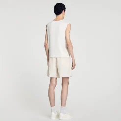 T-Shirts & Polos|Pulls & Gilets*SANDRO Débardeur En Maille Fine Ecru
