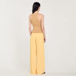 Pulls & Cardigans|Tops & Chemises*SANDRO Débardeur Strassé Camel