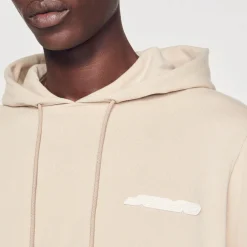 Sweats & Joggings*SANDRO Hoodie à Capuche Beige