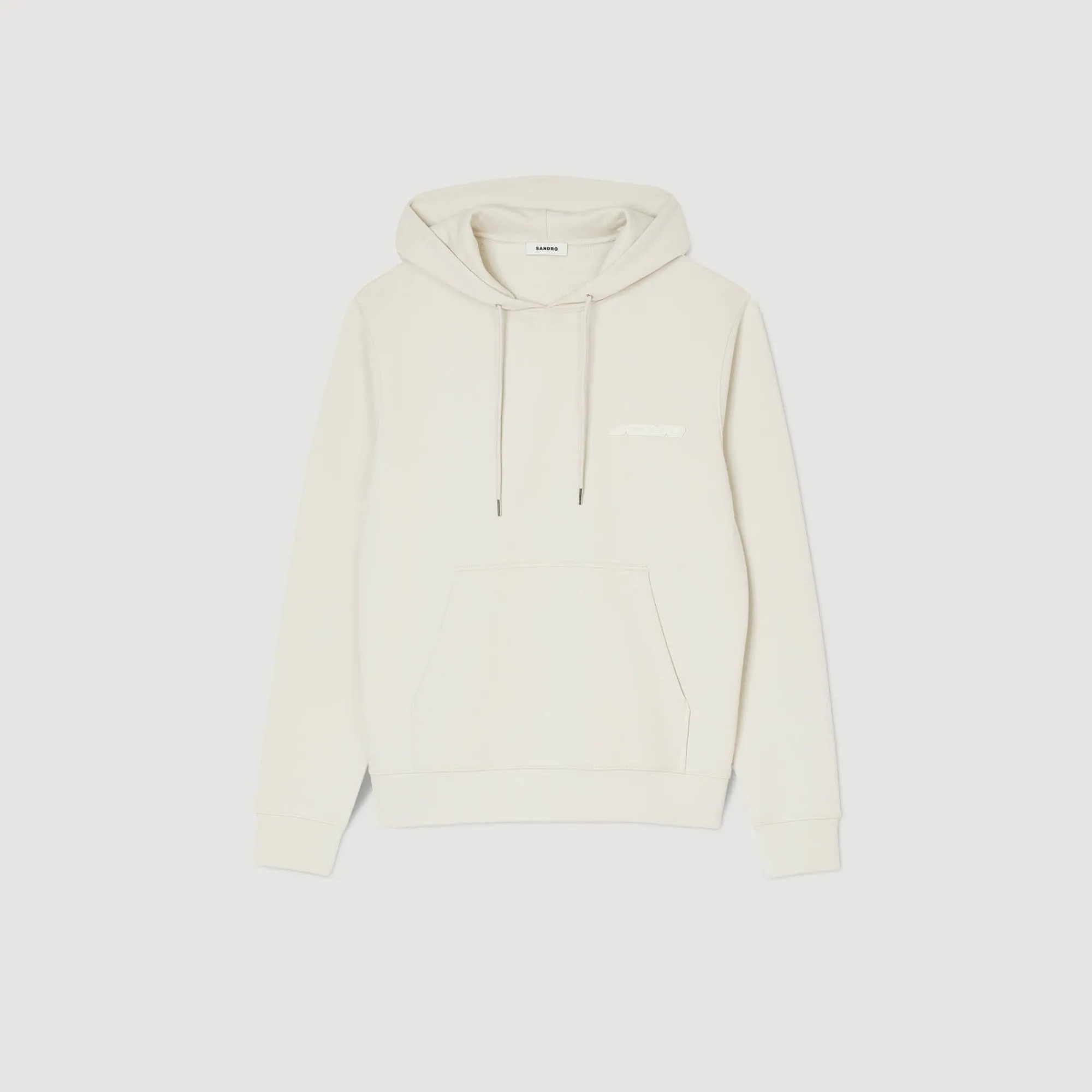 Sweats & Joggings*SANDRO Hoodie à Capuche Beige