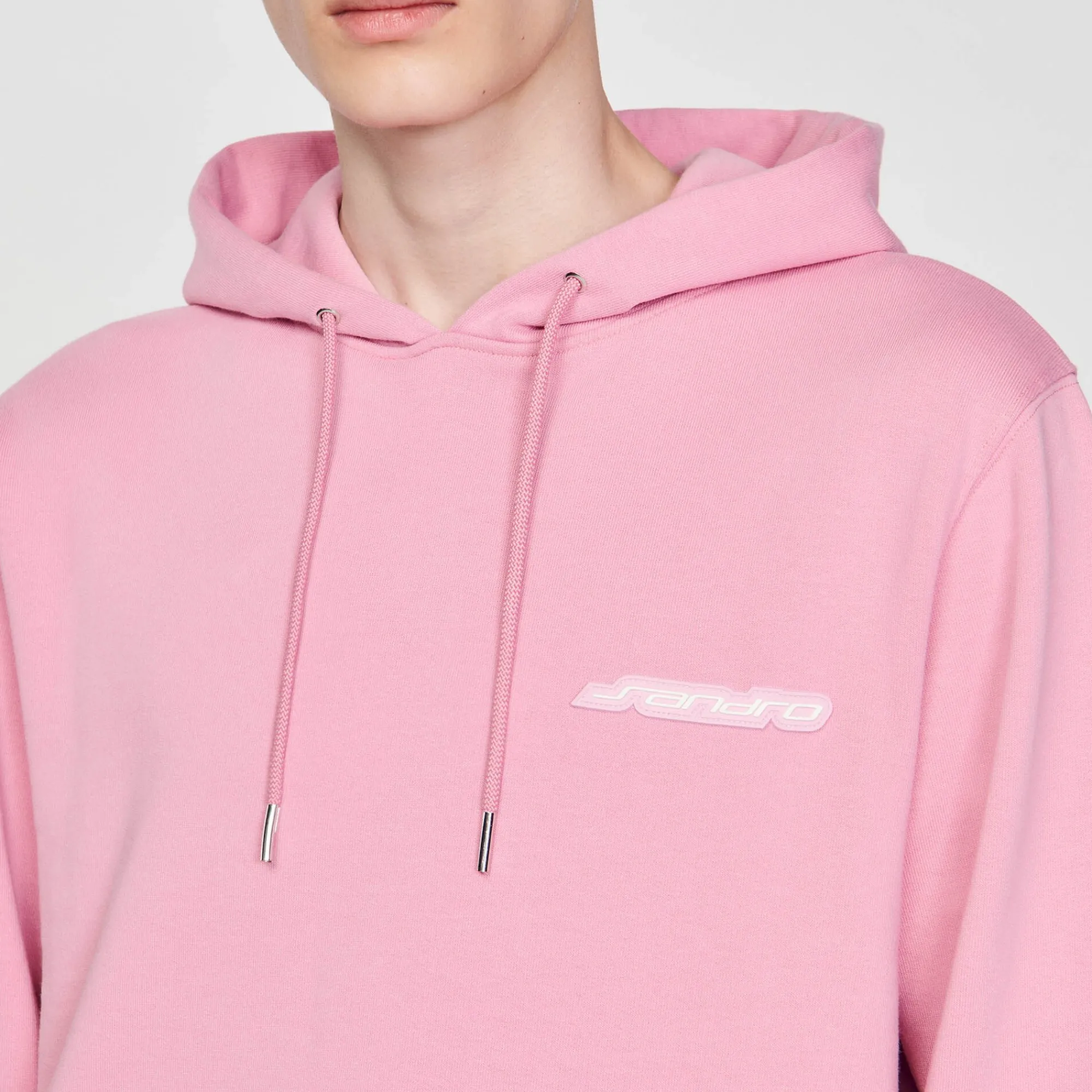 Sweats & Joggings*SANDRO Hoodie à Capuche Rose