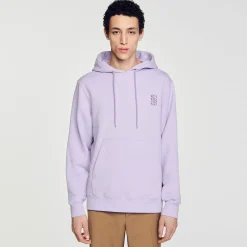 Sweats & Joggings*SANDRO Hoodie à Capuche Lavande