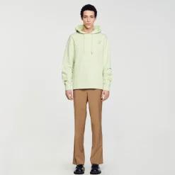 Sweats & Joggings*SANDRO Hoodie à Capuche Anis