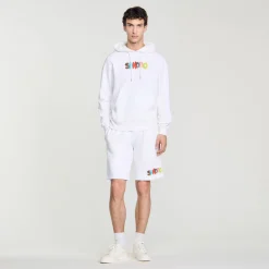 Sweats & Joggings*SANDRO Hoodie à Capuche Wild Animals blanc