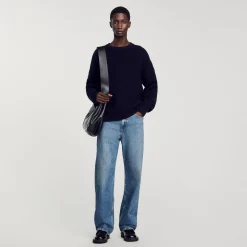 Jeans*SANDRO Jean Baggy Bleu