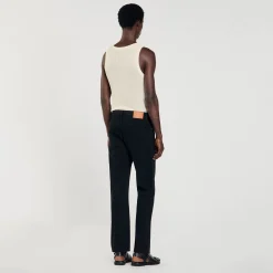 Jeans*SANDRO Jean Coupe Droite Noir