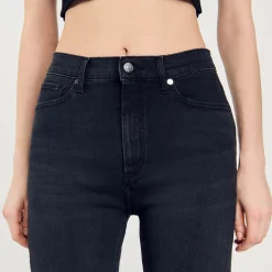 Pantalons & Jeans*SANDRO Jean Droit à Bords Francs Denim