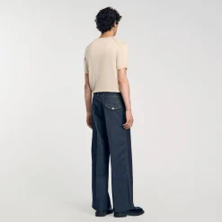 Jeans*SANDRO Jean Large Denim