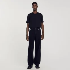 Jeans*SANDRO Jean Regular Noir