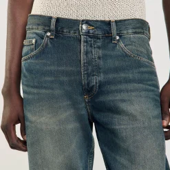 Jeans*SANDRO Jean Regular Délavé Denim
