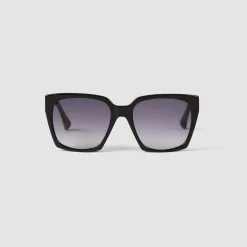 Lunettes De Soleil*SANDRO Lunettes De Soleil Larges Noir