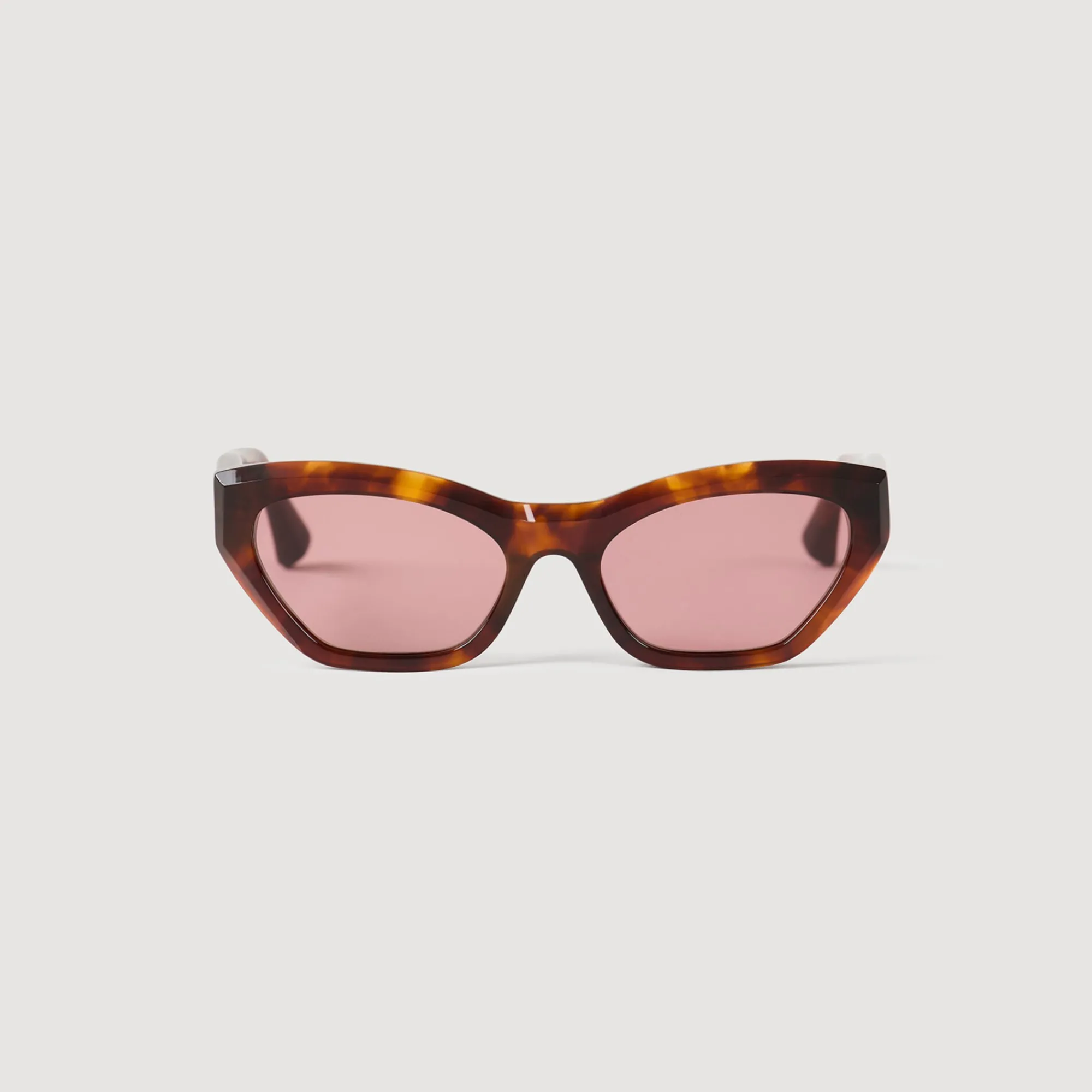 Lunettes De Soleil*SANDRO Lunettes De Soleil Ovales Marron