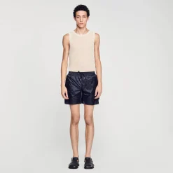 Pantalons & Shorts|Maillots De Bain*SANDRO Maillot De Bain Squarecross Noir