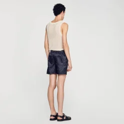 Pantalons & Shorts|Maillots De Bain*SANDRO Maillot De Bain Squarecross Noir
