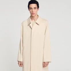 Manteaux & Blousons*SANDRO Manteau Mac Long Beige