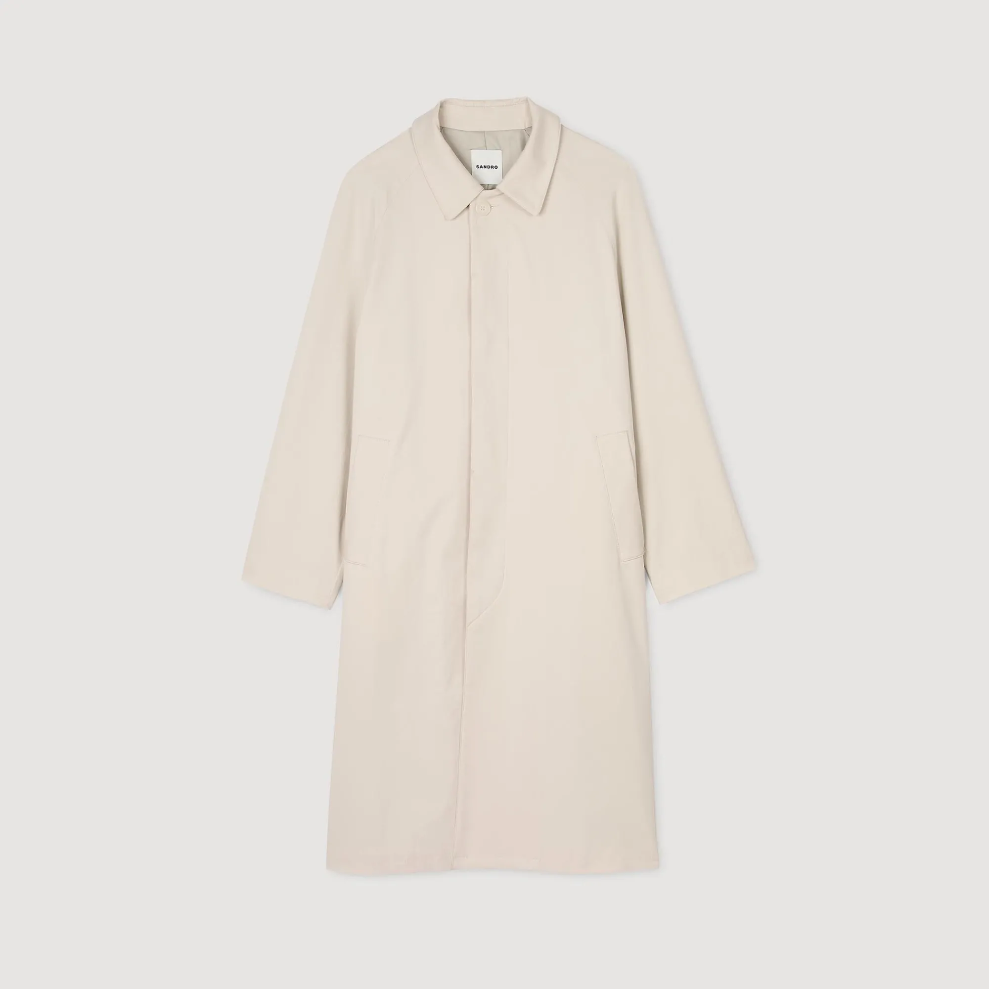 Manteaux & Blousons*SANDRO Manteau Mac Long Beige
