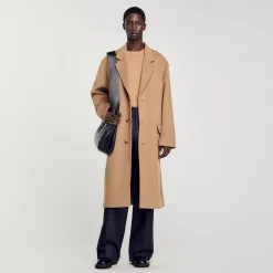 Manteaux & Blousons*SANDRO Manteau Oversize Camel