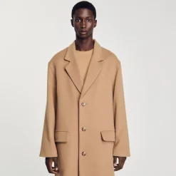 Manteaux & Blousons*SANDRO Manteau Oversize Camel
