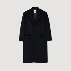 Manteaux & Blousons*SANDRO Manteau Oversize Marine
