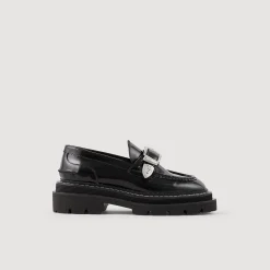 Mocassins & Mules*SANDRO Mocassins En Cuir Noir
