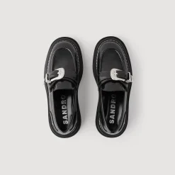 Mocassins & Mules*SANDRO Mocassins En Cuir Noir