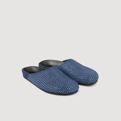 Mocassins & Mules*SANDRO Mules Strassées Bleu