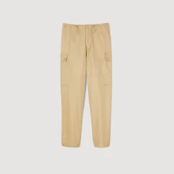 Pantalons & Jeans*SANDRO Pantalon Cargo Beige