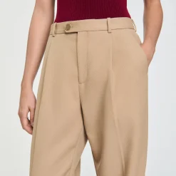 Costumes|Pantalons & Jeans*SANDRO Pantalon De Costume Sable