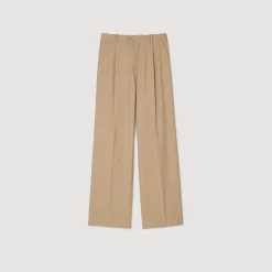 Costumes|Pantalons & Jeans*SANDRO Pantalon De Costume Sable
