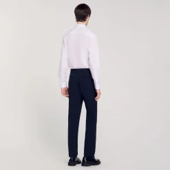 Pantalons & Shorts|Costumes & Smokings*SANDRO Pantalon De Costume Marine