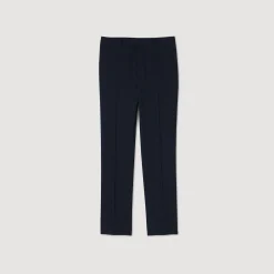 Pantalons & Shorts|Costumes & Smokings*SANDRO Pantalon De Costume Marine