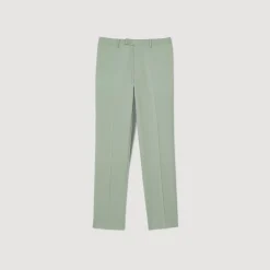 Pantalons & Shorts|Costumes & Smokings*SANDRO Pantalon De Costume vert clair