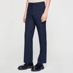 Pantalons & Shorts|Costumes & Smokings*SANDRO Pantalon De Costume Marine