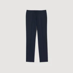 Pantalons & Shorts|Costumes & Smokings*SANDRO Pantalon De Costume Marine