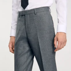 Pantalons & Shorts|Costumes & Smokings*SANDRO Pantalon De Costume Gris